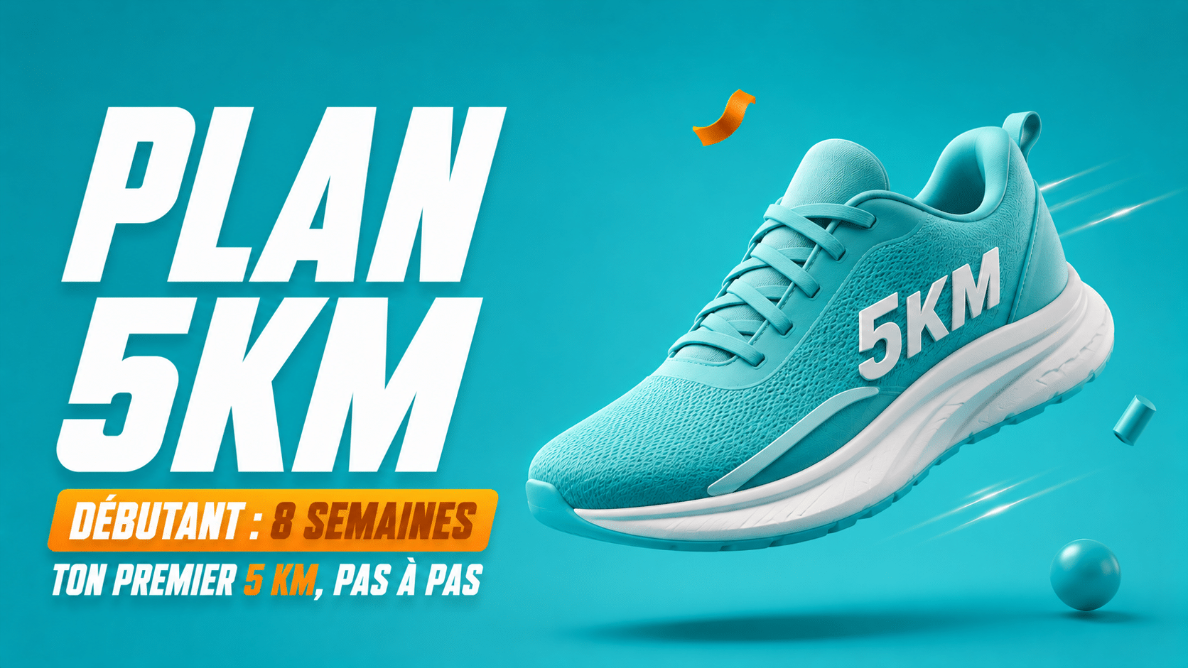 Plan 5km débutant : courir 5 km sans s'arrêter en 8 semaines