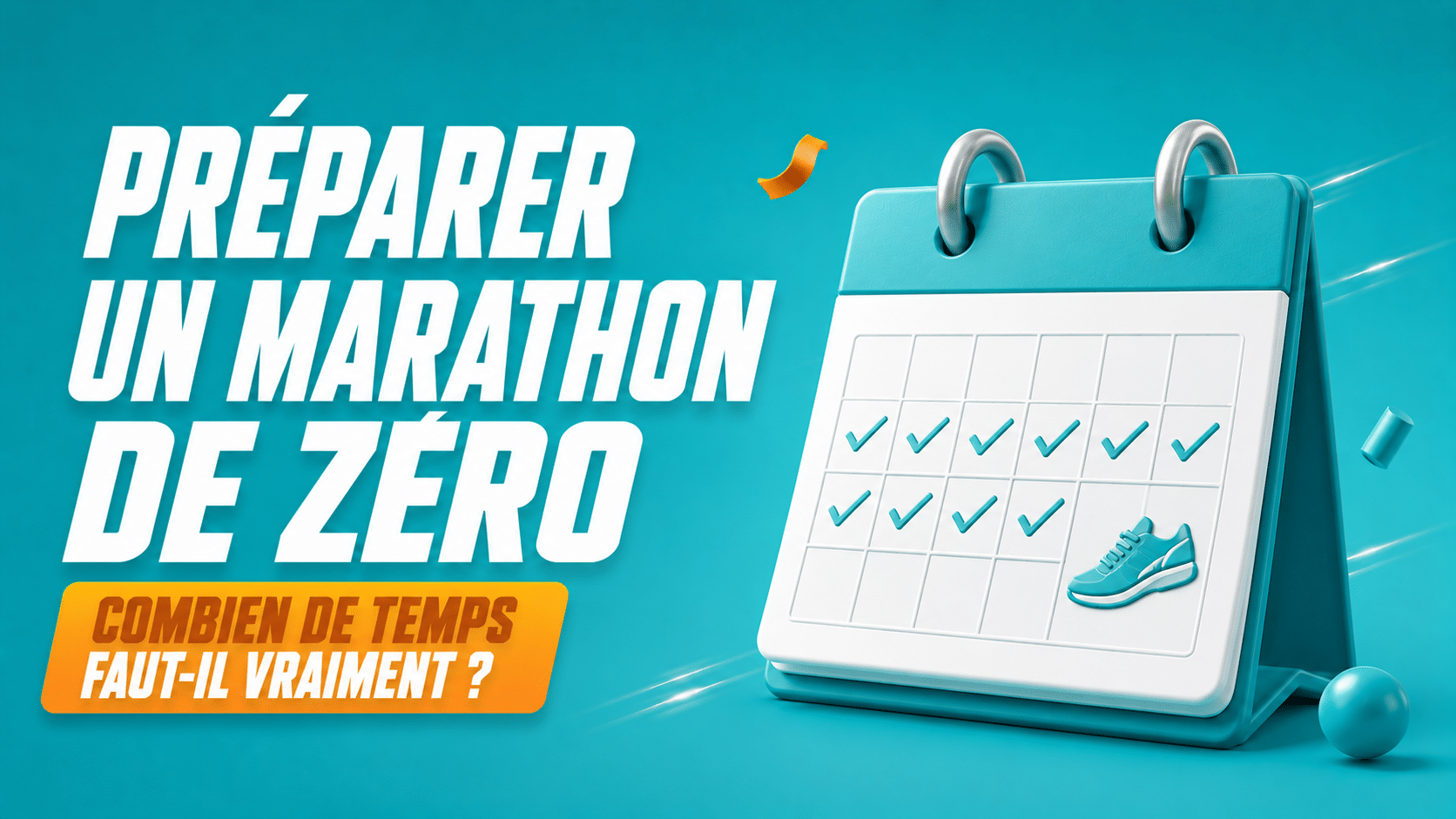 Combien de temps faut-il pour préparer un marathon quand on part de zéro ?
